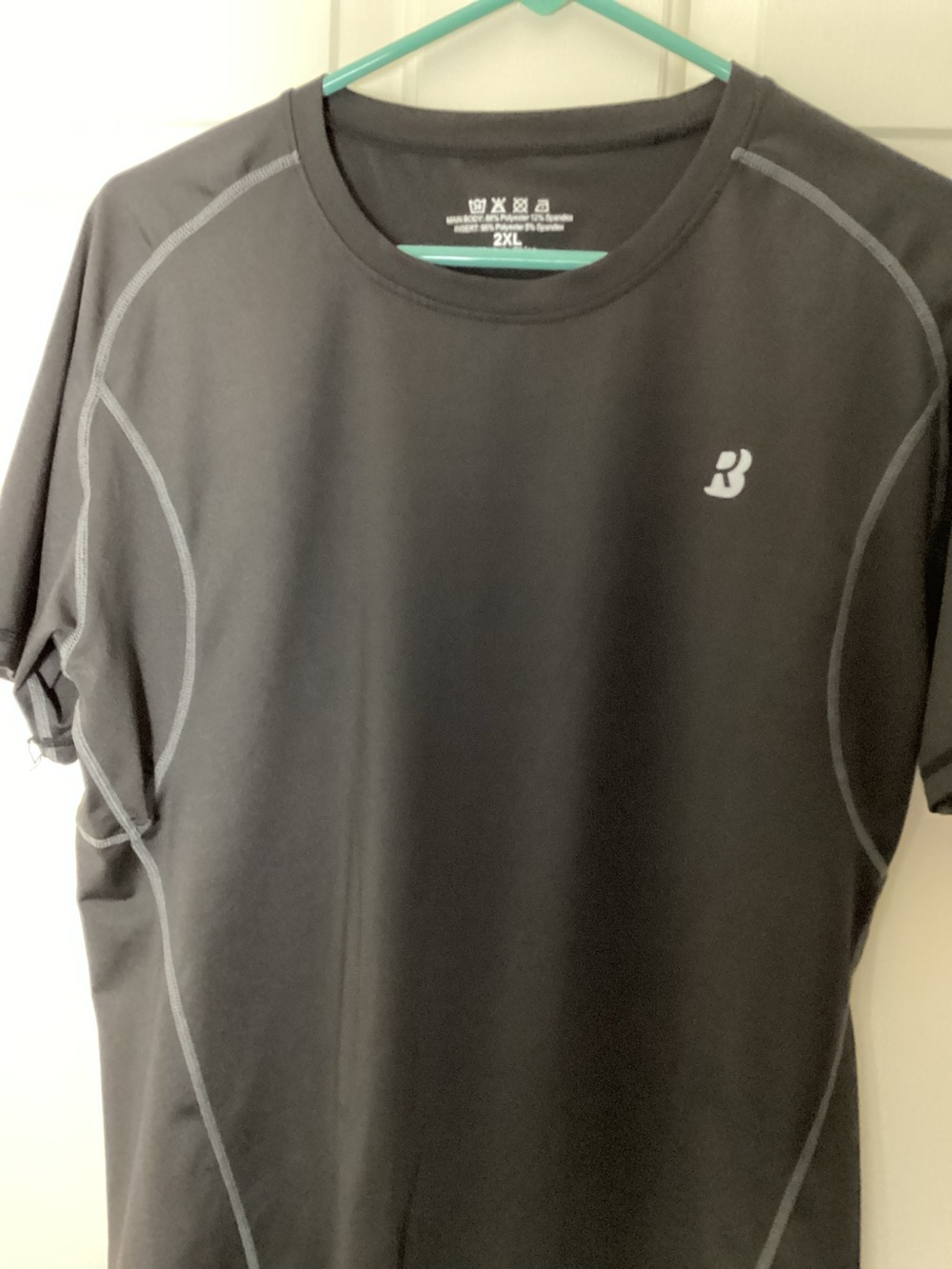 2 RB Sport Shirts. 2XL. One Black and one gray.
